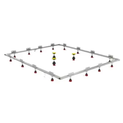 Mepa SF montageframe 1200 x 1200 mm - voor douchebakken in plaatstaal