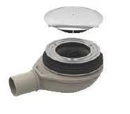 Geberit Uniflex douchesifon 90 mm - chroom - incl kleurset - waterslot 30 mm 150.583.21.1