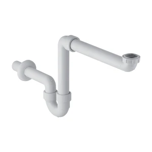 Geberit PP enkele buissifon plaatsbesparend 5/4 x 40 mm - wit 151.107.11.1