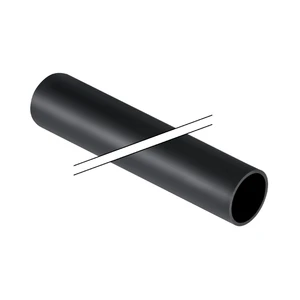 Geberit WSS PE verlengstuk voor spoelbocht 42 x 1000 mm - zwart 152.170.16.1