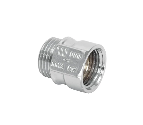 Watts EB terugslagklep NR MF 1/2 x 1/2 - chroom - Belaqua gekeurd 1524115