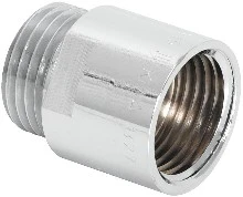 Watts EB terugslagklep NR 10 FM 3/8 x 3/8 - chroom - Belaqua gekeurd 1524210