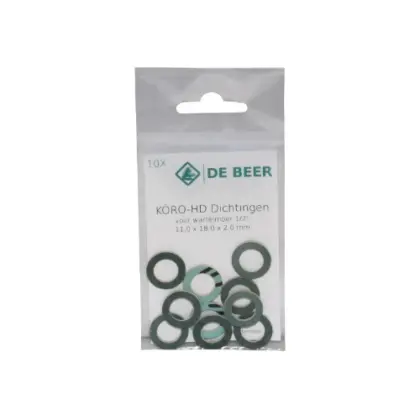 DBJ Koro HD wartel dichting 3/8 - 9 x 14 x 2 mm (zak 10st) - blauw/groen - prijs per set 153010988