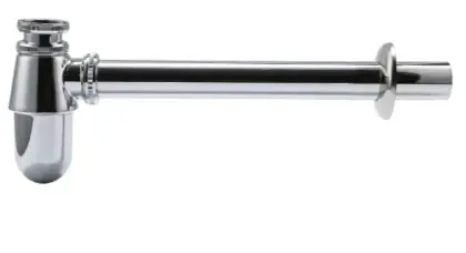 Standard bekersifon zonder afvoerplug 5/4 x 32mm - chroom 1563703