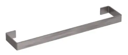 Luceo handdoekhouder voor infrarood paneel - 300/600W - rvs 1668886