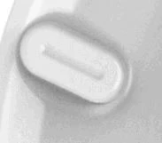 WSS Brio / Maki toiletzittingbuffer (set 6st) - zwart - prijs per set 1724561
