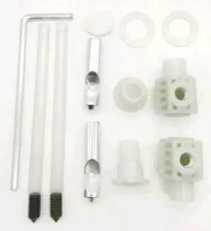 WSS Brio / Maki bevestigingsset wandtoilet - wit 1724565