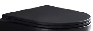 Brio/Maki toiletzitting met softclose en quick release - zwart mat 1741363