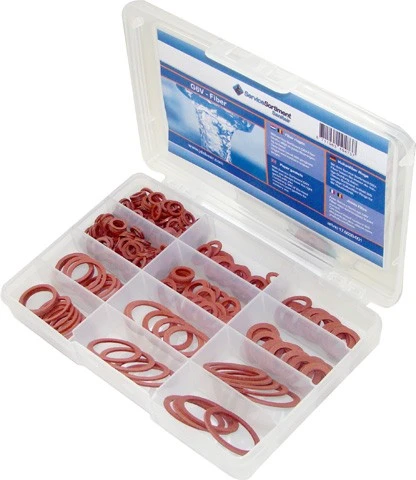 DBJ Assort G6V-FI assortimentsdoos fiber dichtingen (bevat 300 st) 176020001