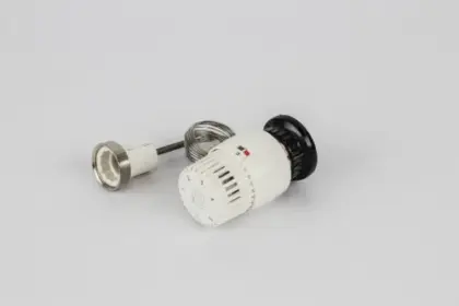 Begetube thermostaatkop type 3000 - wit - met afstandsbediening (opbouw) - capillair 2 meter 180022200