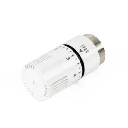 Begetube thermostaatkop type 1500 - wit 180710000