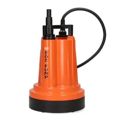 Flood dompelpomp (laag afzuigvlak) 4/4 - 5 m³/h - 1x230V - oliegekoeld - zonder vlotter - opvoerhoogte max 7 m 1818430 A