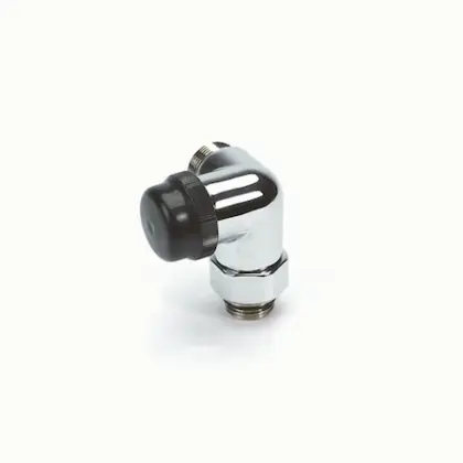 Begetube Optima thermostatiseerbare dubbel haakse radiatorkraan Links 1/2 x M24 - met instelbare Kv-waarden - chroom 190210052