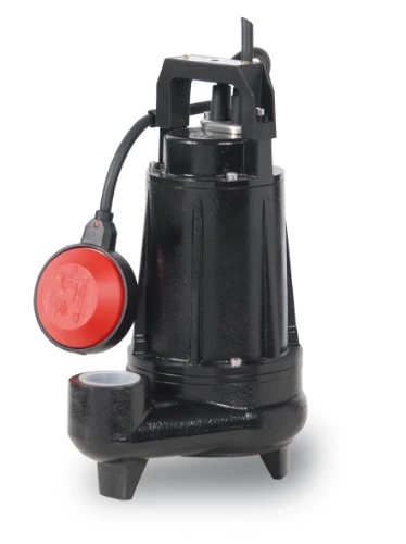 Delta Pollupull dompelpomp met vortex en vlotter 5/4 - 9 m³/h - 1x230V - opvoerhoogte max 5