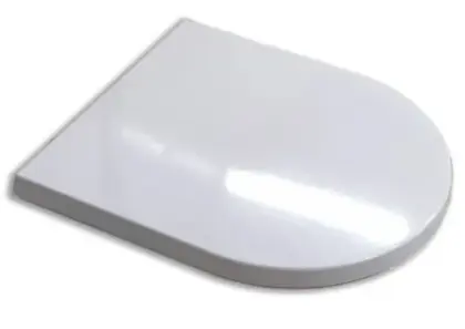 Obi Compact (& ex Senza) toiletzitting met deksel softclose + quickrelease - wit 1921165