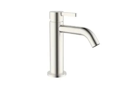 Vivo wastafelmengkraan met coldstart - zonder lediging - Brushed Nickel PVD - geborsteld mat PVD 1952112