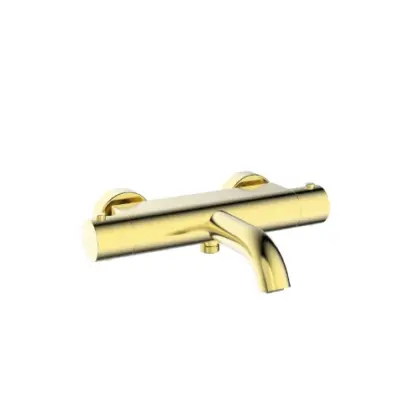 Vivo badthermostaat - Brushed Gold PVD - goud mat PVD - Belgaqua gekeurd 1952203