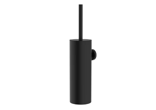 Vivo toiletborstelgarnituur wandmodel - zwart mat 1952240