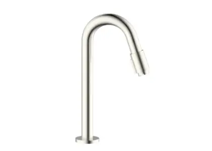 Vivo koudwaterkraan - uitloop 270 mm - Brushed Nickel PVD - geborsteld mat PVD 1960650