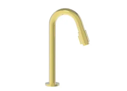 Vivo koudwaterkraan - uitloop 270 mm - Brushed Gold PVD - goud mat PVD 1960657