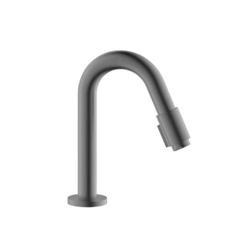 Vivo koudwaterkraan - uitloop 190 mm - Gun Metal PVD - staal mat PVD 1960664