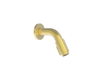 Vivo koudwaterkraan 110 mm - wandmodel - Brushed Gold PVD - goud mat PVD 1960666