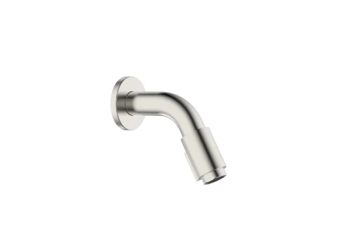 Vivo koudwaterkraan 110 mm - wandmodel - Brushed Nickel PVD - geborsteld mat PVD 1960674