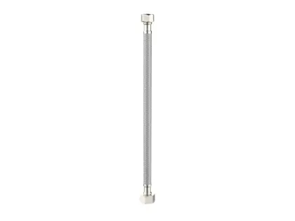 Vivo aansluitflexibel FF 3/8 x 1/2 - 300 mm - Brushed Nickel PVD - geborsteld mat PVD 1960675