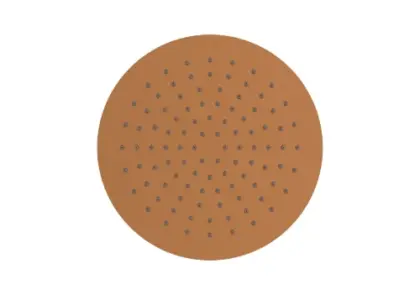 Vivo hoofddouche 250 mm - Brushed Copper PVD - koper mat PVD 1984959