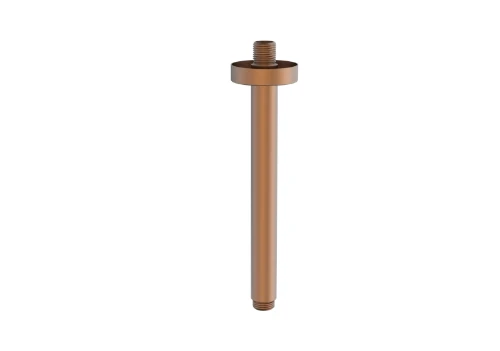 Vivo douchearm voor hoofddouche 1/2 x 240 mm (plafondmodel) - Brushed Copper PVD - koper mat PVD 1984969