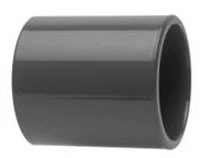 Nicoll PVC Druk mof FF 50 x 50 mm - PN16 - grijs 1RMA150000