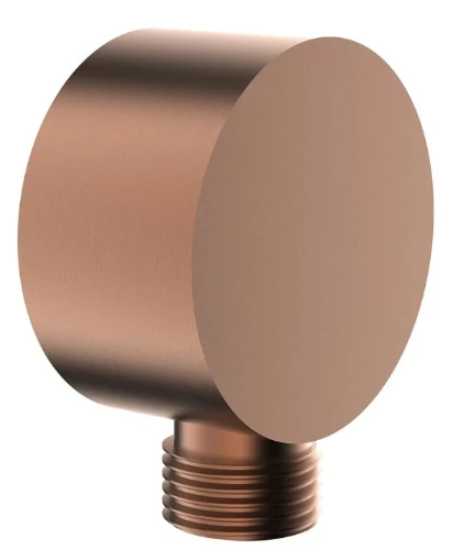 Vivo muuraansluitbocht 1/2 - Brushed Copper PVD - koper mat PVD 2031425