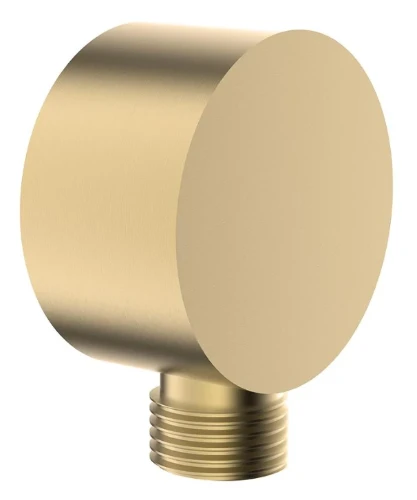 Vivo muuraansluitbocht 1/2 - Brushed Gold PVD - goud mat PVD 2031430