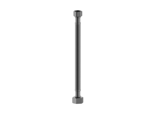 Vivo flexibel FF 1/2 x 3/8 - 200 mm - Gun Metal PVD - staal mat PVD 2032975