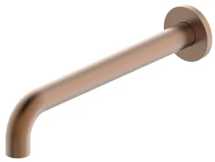 Vivo baduitloop 1/2 x 250 mm - inkortbaar - Brushed Copper PVD - koper mat PVD 2034934