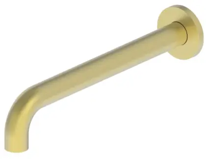 Vivo baduitloop 1/2 x 250 mm - inkortbaar - Brushed Gold PVD - goud mat PVD 2034970