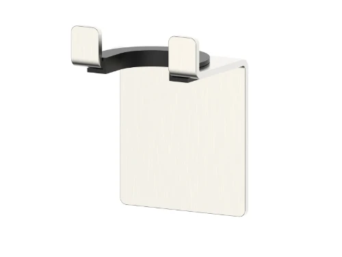 Vivo houder voor wisser om te kleven - Brushed Nickel PVD - geborsteld mat PVD 2048151