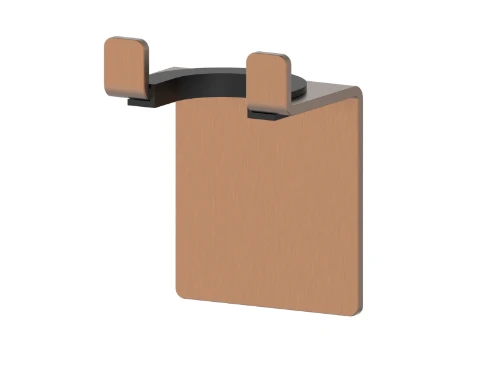Vivo houder voor wisser om te kleven - Brushed Copper PVD - koper mat PVD 2048204