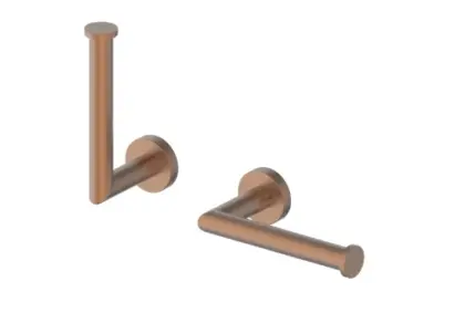 Vivo toiletrolhouder-reservertoiletrolhouder - Brushed Copper PVD - koper mat PVD 2048209