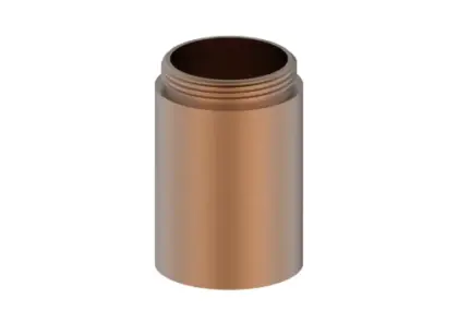 Vivo verhoogstuk wastafelmengkraan 45 mm - Brushed Copper PVD - koper mat PVD 2060648