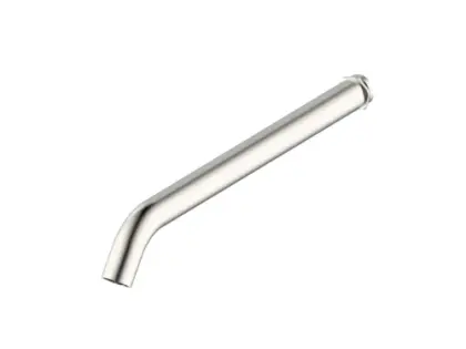 Vivo inkortbare uitloop voor inbouwwastafelkraan 150-250 mm - Brushed Nickel PVD - geborsteld mat PVD 2060806