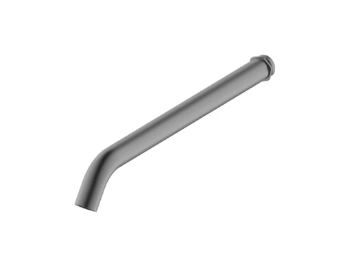 Vivo inkortbare uitloop voor inbouwwastafelkraan 150-250 mm - Gun Metal PVD - staal mat PVD 2060807