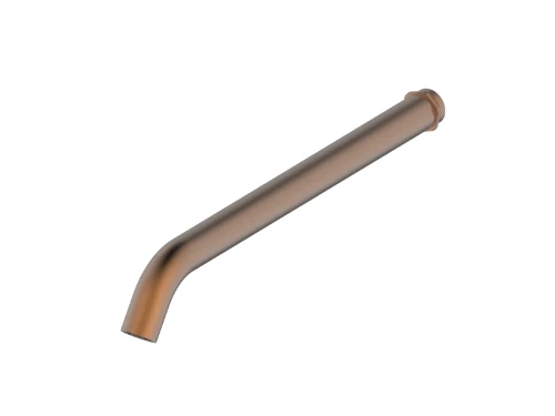 Vivo inkortbare uitloop voor inbouwwastafelkraan 150-250 mm - Brushed Copper PVD - koper mat PVD 2060808