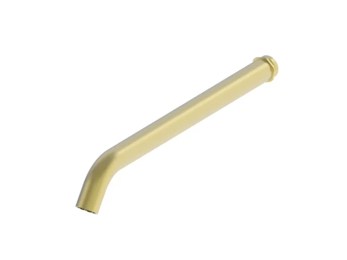 Vivo inkortbare uitloop voor inbouwwastafelkraan 150-250 mm - Brushed Gold PVD - goud mat PVD 2060810