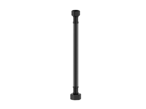 Vivo flexibel FF 1/2 x 3/8 - 200 mm - zwart mat PVD 2066879