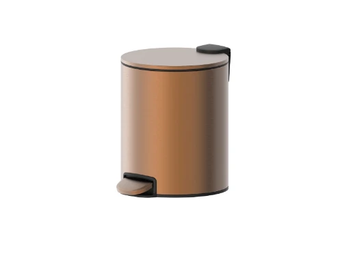Vivo afvalemmer met pedaal 205 mm - Brushed Copper PVD - koper mat PVD 2069134