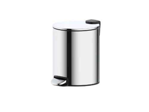 Vivo afvalemmer met pedaal 205 mm - chroom 2069135