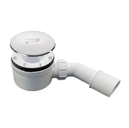 Huppe Easyflat douchesifon - chroom 215483R91