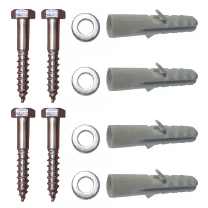 DBJ radiatorbevestigingsset M8 x 50 mm - prijs per set 216100001