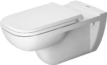 Duravit D-Code verlengd hangtoilet - wit - B360xD700 mm 22280900002